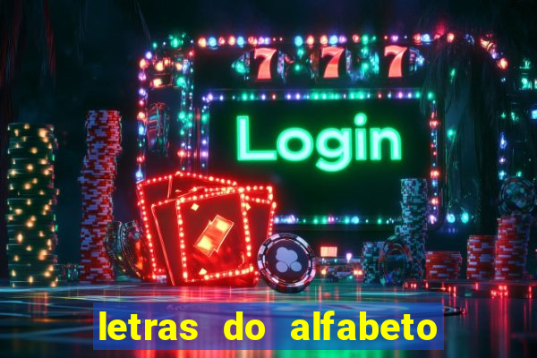 letras do alfabeto personalizadas para imprimir